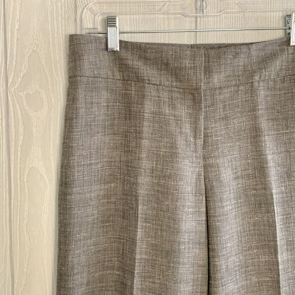 Classiques Entier Brown Multi Lexington Avenue Fit Straight Pant 2 NWT - Picture 3 of 6